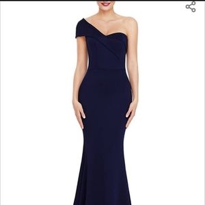 Navy blue mermaid dress 2x *price drop*